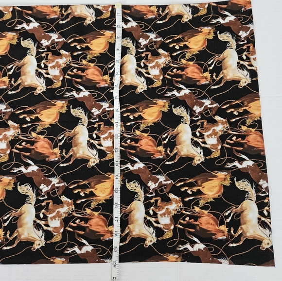 Western Wild Horse Queen Size Pillowcase Set - Picture 3 of 6